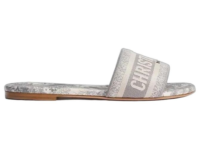 neue dior dway sandalen Grau