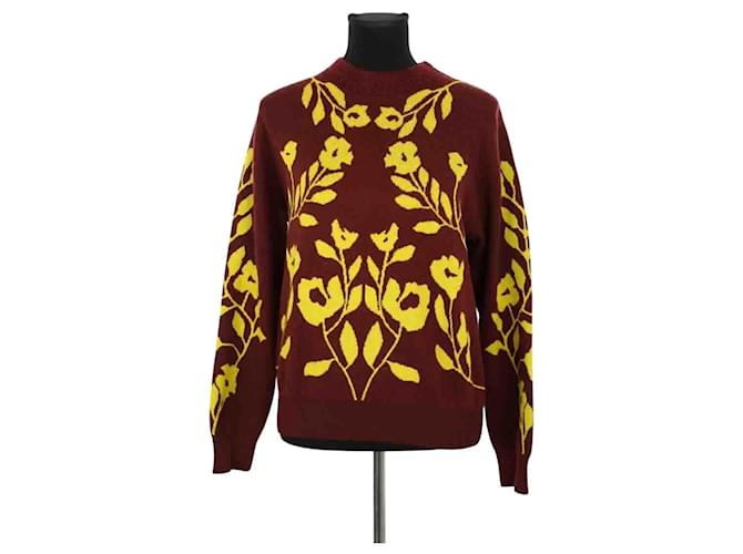 Autre Marque Brauner Wollpullover 