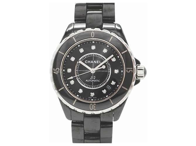 Orologio da uomo Chanel J12 H1626 con quadrante nero