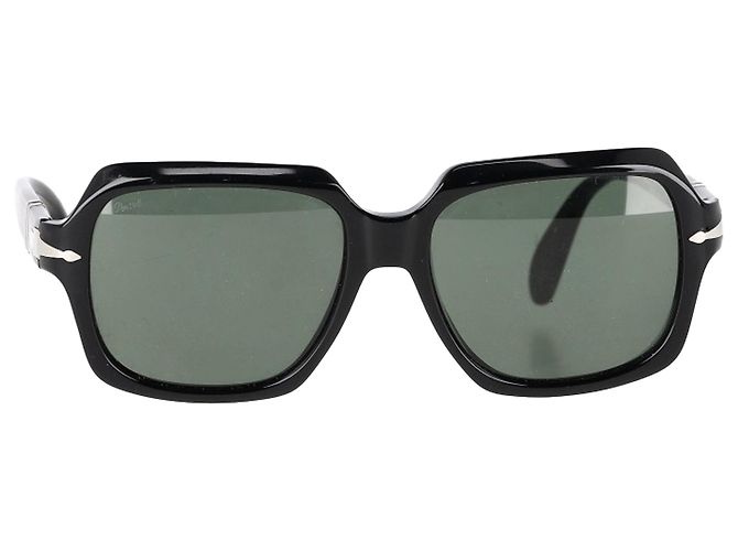 Persol PO3328S Square Sunglasses in Black Acetate