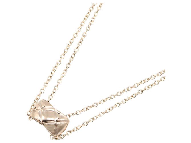 Collar Chanel Coco Crush en oro rosa de 18 quilates Dorado