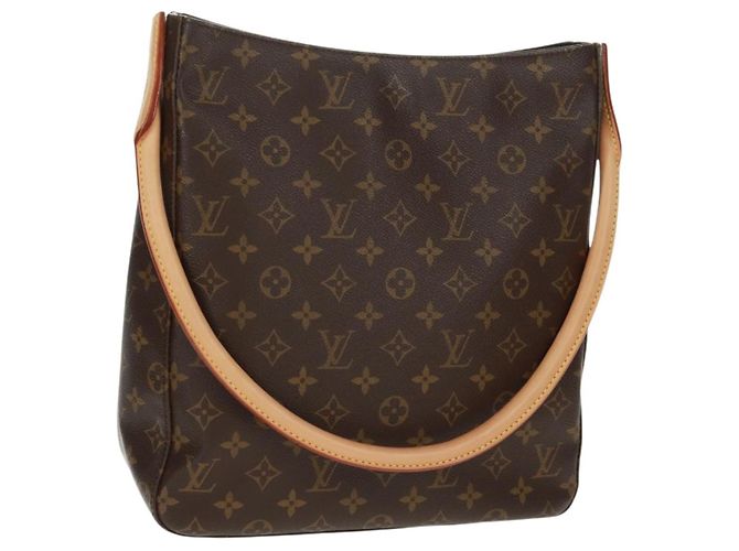 LOUIS VUITTON Bolsa de Hombro Monogram Looping GM M51145 LV Auth am10682SAV Monograma