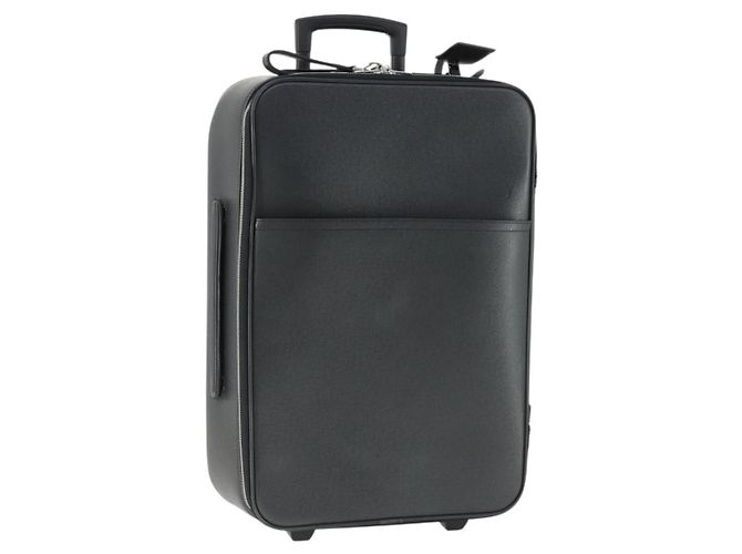 VALISE LOUIS VUITTON Taiga Pegas 55 Ardoise M23312 LV Auth ep13047 Gris