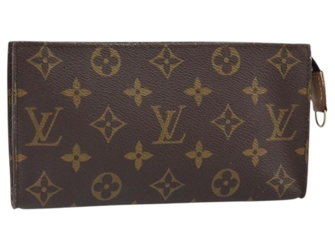 LOUIS VUITTON Monogram Bucket GM Accessory Pouch LV Auth 171397