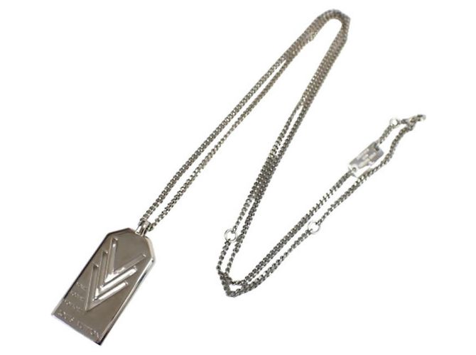 Collana Pendente Louis Vuitton VVV M00050 Argento