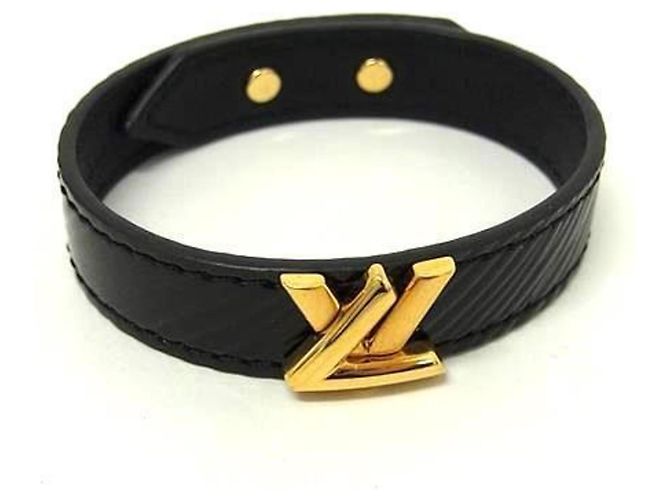 Bracciale Charm LV Twist Louis Vuitton Nero