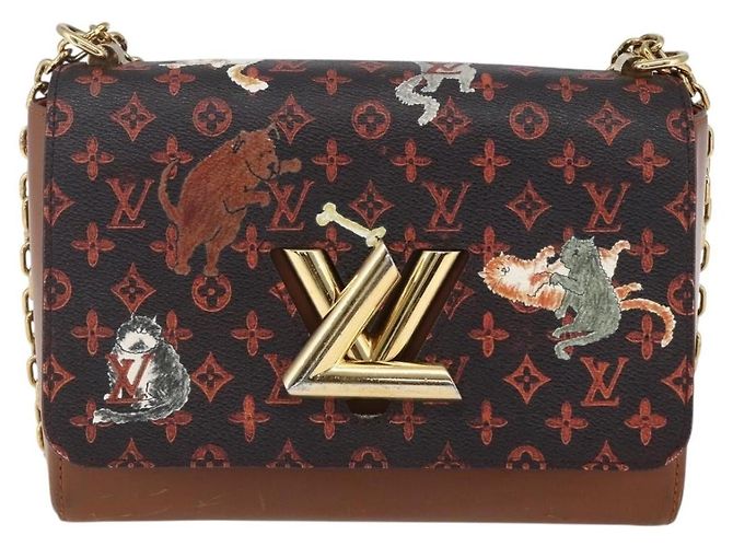 Bolsa Louis Vuitton Twist Edição Limitada Grace Coddington Catogram Canvas MM
