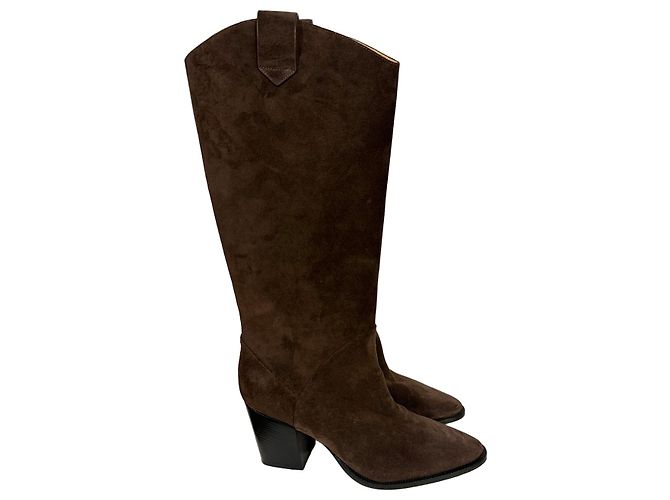 Autre Marque Botas Weston Marrón Taupe Castaño
