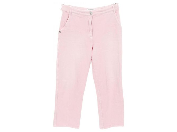 Timeless Chanel Coco Mark Baumwollhose Pink
