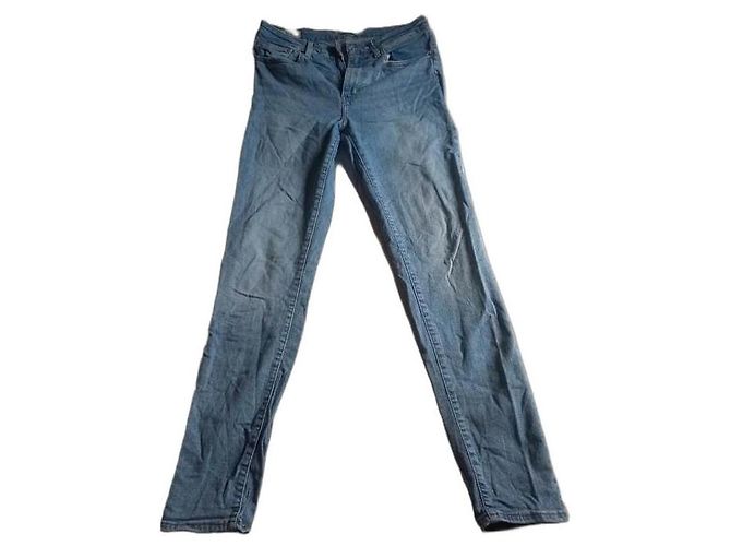 Autre Marque Jeans Levi's 721 Skinny Blu Cotone W28 L30
