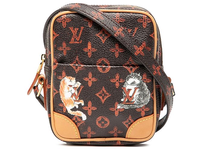 Louis Vuitton Marrom Grace Coddington Catogram Paname PM
