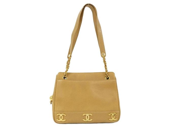 Sac à épaule Chanel 03675 Beige