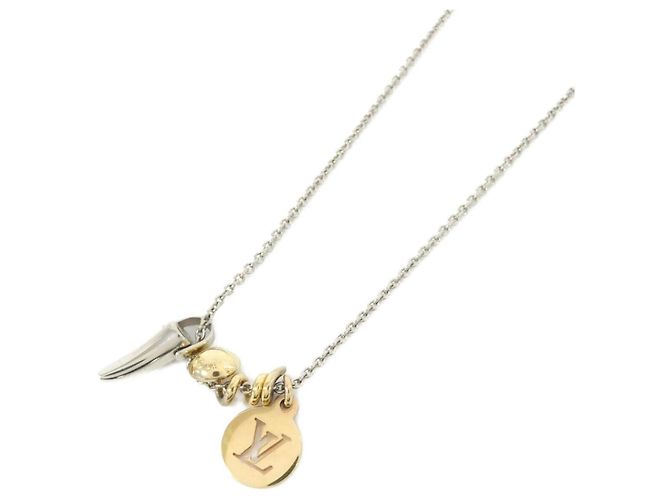 Collana Charm Safari Louis Vuitton M68106 Argento D'oro