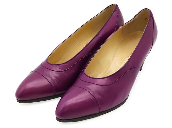 Escarpins en cuir de veau Hermès 37 1/2