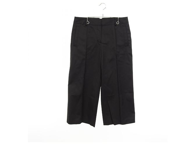 Pantalones de algodón Hermès Negro