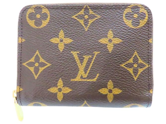 Portafoglio Zippy Monogram Louis Vuitton Marrone