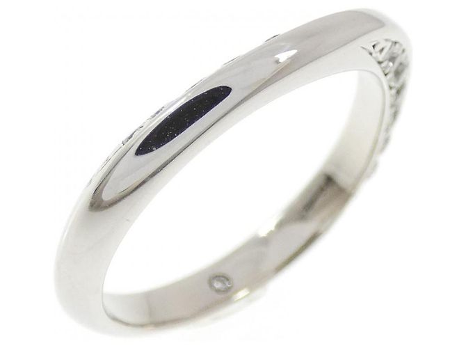 Autre Marque Ponte Vecchio Brezza Platinum Ring Silber 