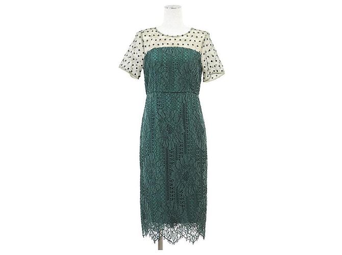 Autre Marque GRACE CONTINENTAL Kleid Nylon Kleid Grün