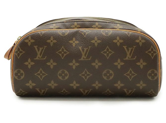 Neceser Monogram Louis Vuitton Castaño