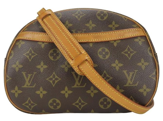 Bolsa de ombro em couro Nume Monogram Blower Louis Vuitton Marrom
