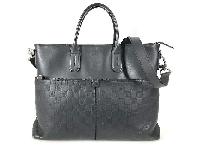 Borsa Louis Vuitton Damier Infini Nero