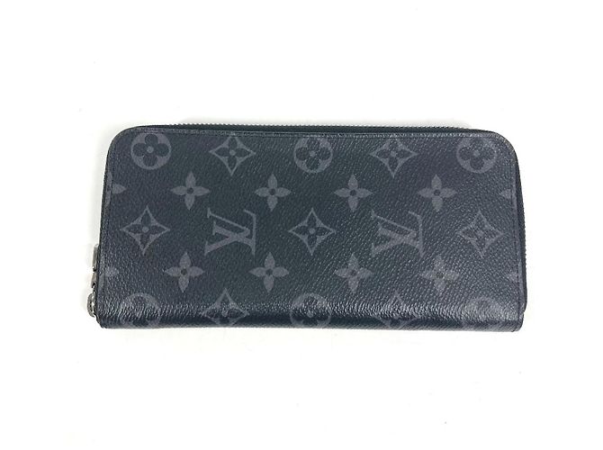 Louis Vuitton Monogram Eclipse Long Wallet Black