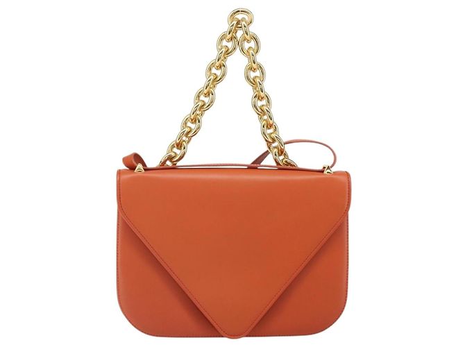 Bottega Veneta Mount Leather Medium Marrone