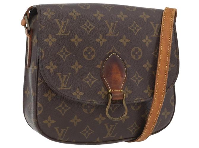 LOUIS VUITTON Borsa a Spalla Monogram Saint Cloud GM M51242 LV Auth BA10803 Monogramma
