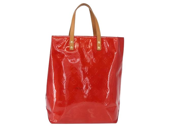 Reade Handtasche Monogram Vernis PM von Louis Vuitton Rot