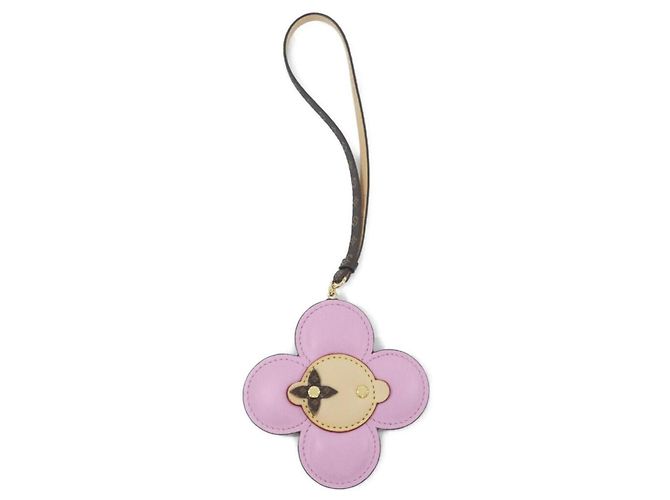 Porte-clés Accessoire Monogram Louis Vuitton Marron Rose Monogramme