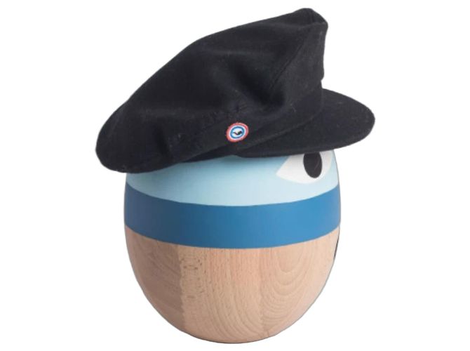 Autre Marque cappellino nero LA PANTOUFLE A PEPERE