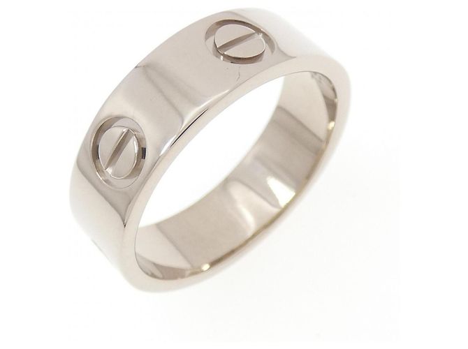 Cartier Love Ring aus Weißgold