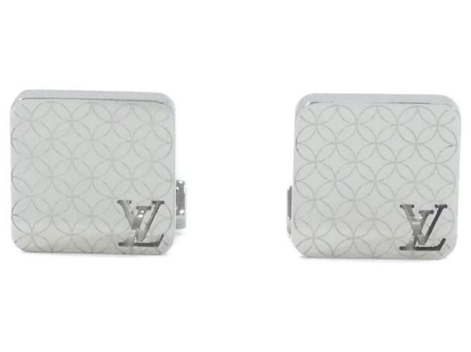 Abotoaduras Louis Vuitton Champs-Élysées Prata