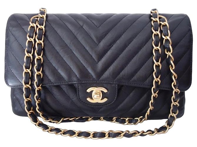 Classique Sac Chanel timeless médium Noir