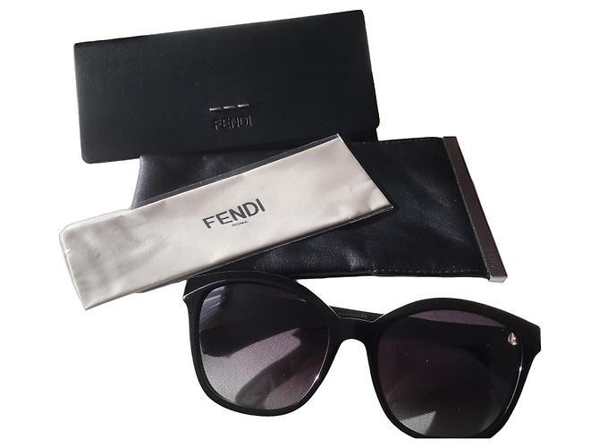 Fendi Sunglasses Black Resin FF0043/S