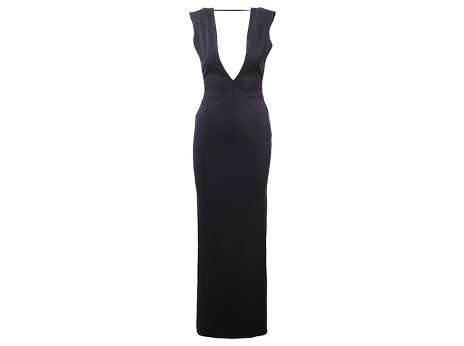Autre Marque Schwarzes Maxi-Kleid Solace London