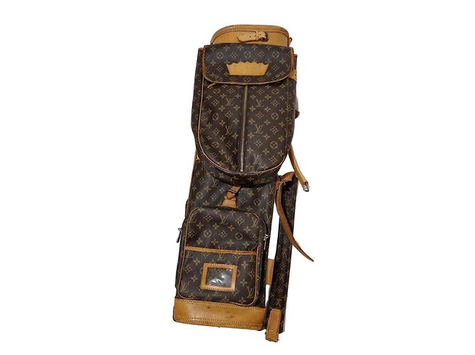 Louis Vuitton Monogram Golf Bag Brown