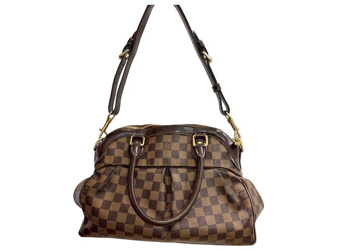 Bolsa Louis Vuitton Trevi Damier Ebene Marrom