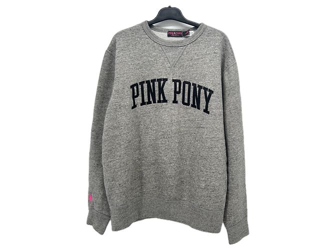 Polo Ralph Lauren Pullover "Pink Pony" grau