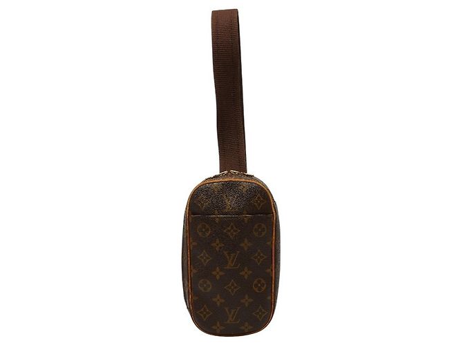 Sac à corps Pochette Ganju Monogram Louis Vuitton Marron