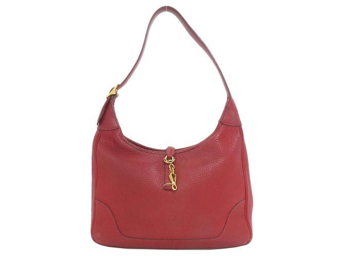 Borsa a Spalla Hermès Trim 31 Rosso