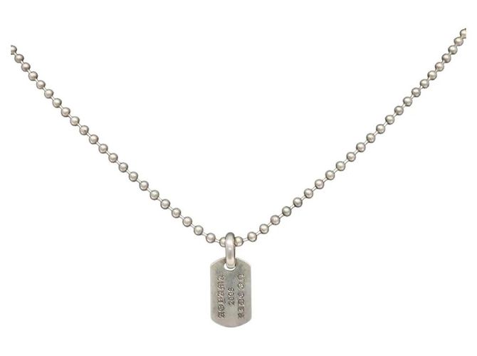 Collana Chrome Hearts Tiny Dog Tag RS Cross