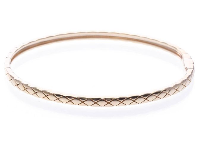 Pulseira Mini Modelo Coco Crush da Chanel em Ouro Rosa Dourado