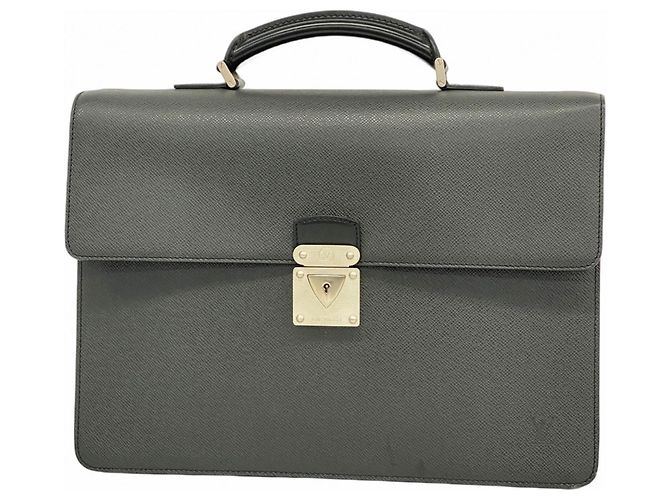 Malette Laguito Taiga Louis Vuitton Gris