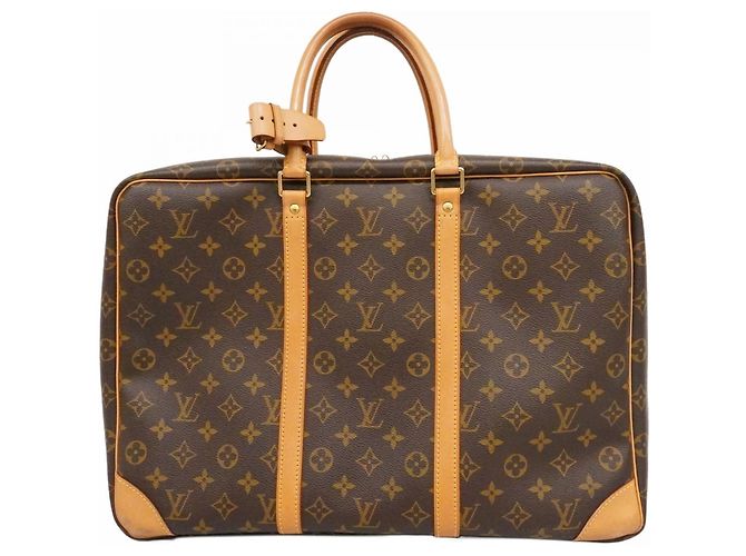 Borsa Boston Sirius 45 Monogramma Louis Vuitton Marrone