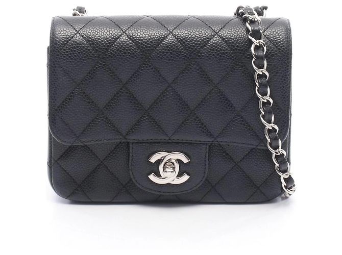 Borsa a Spalla Mini Matelassé Chanel Nero