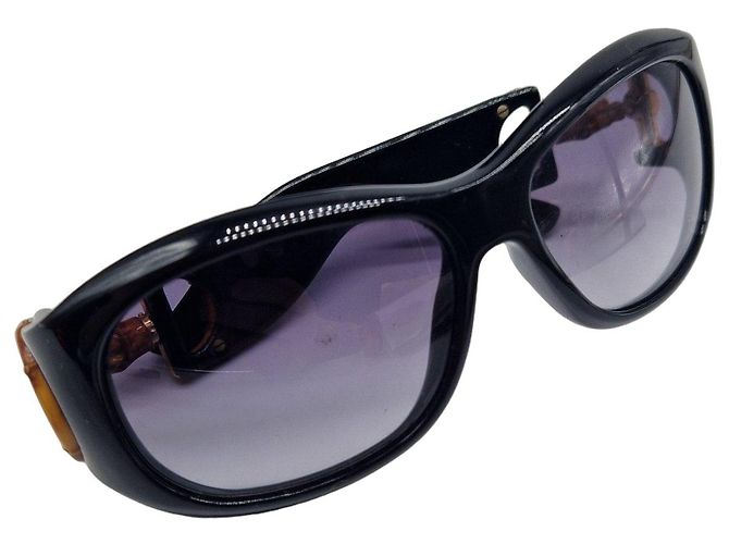Óculos de sol Gucci Bamboo Preto