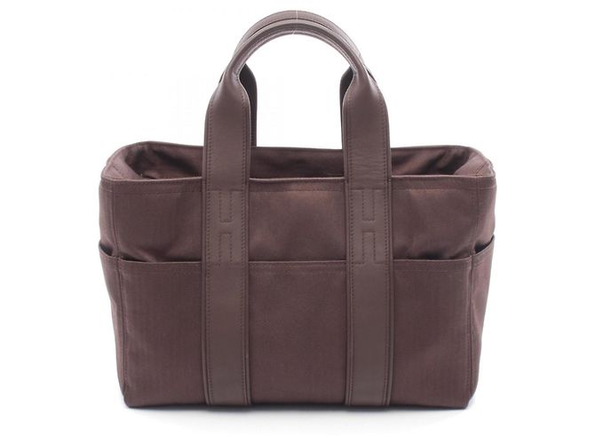 Bolsa Hermès Acapulco PM Marrom