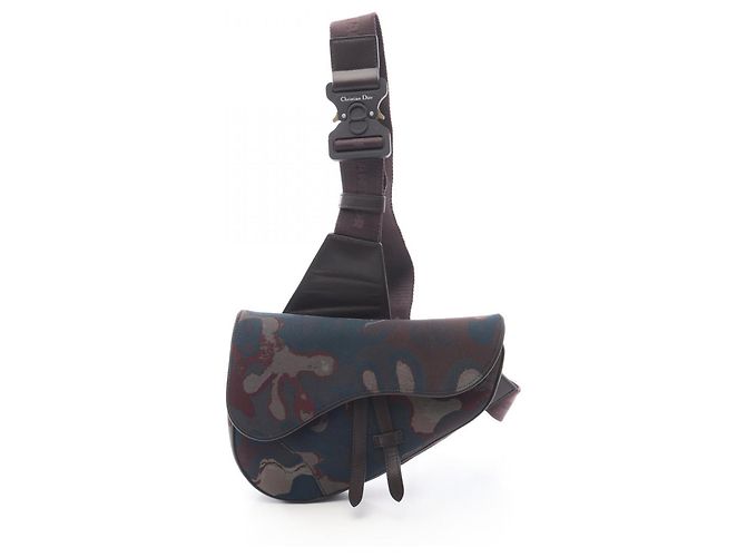Bolsa Saddle Dior x Peter Doig da Christian Dior
