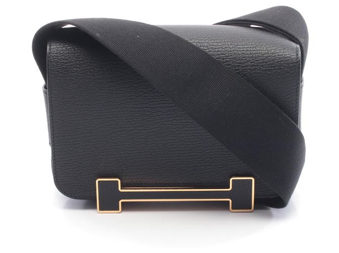 Hermès Borsa a Spalla Geta Hermes Nero